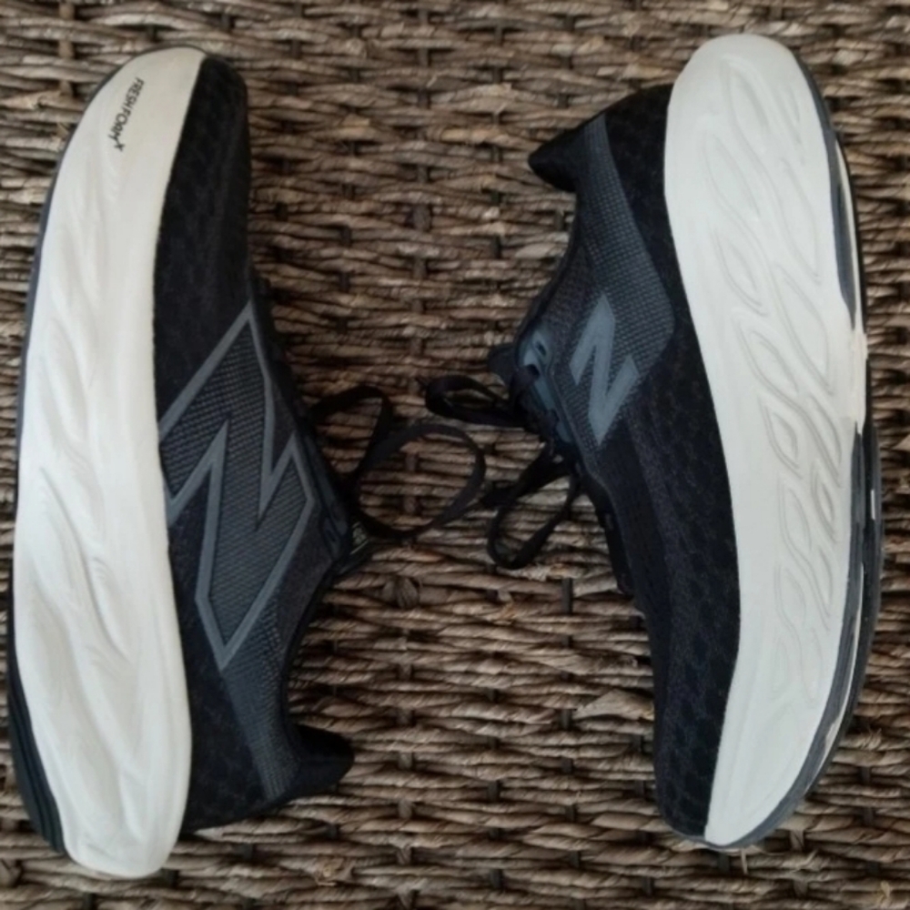 New Balance 1080 BLACk GRAY Running Shoes(M 14 D) Comfort Walking Sneakers - Picture 4 of 9
